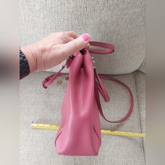 Coach Shoulder Bag with Silver Hardware Pink - Picture 4 of 10